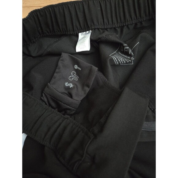 Men's FIGS Scrub Pants Technical Collection Black Drawstring Size Large - Picture 6 of 8